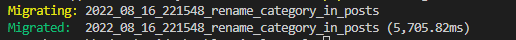 migrating rename column